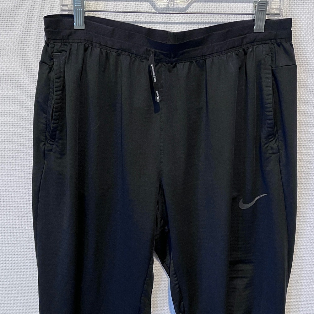 Nike Running Dri-FIT Phenom Elite Black Tapered Joggers CV7437-010 Mens XL - Picture 2 of 12